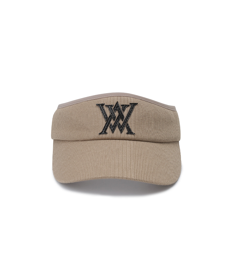 Women's Knit Visor - Beige