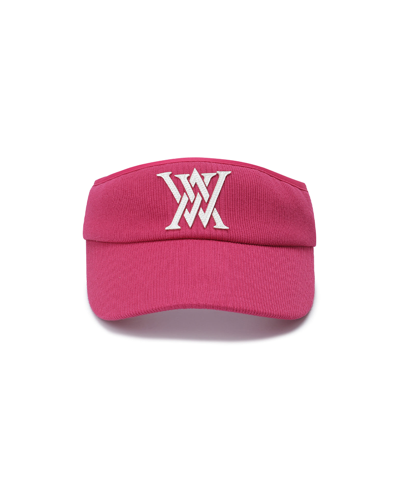 Women's Knit Visor - Hot Pink