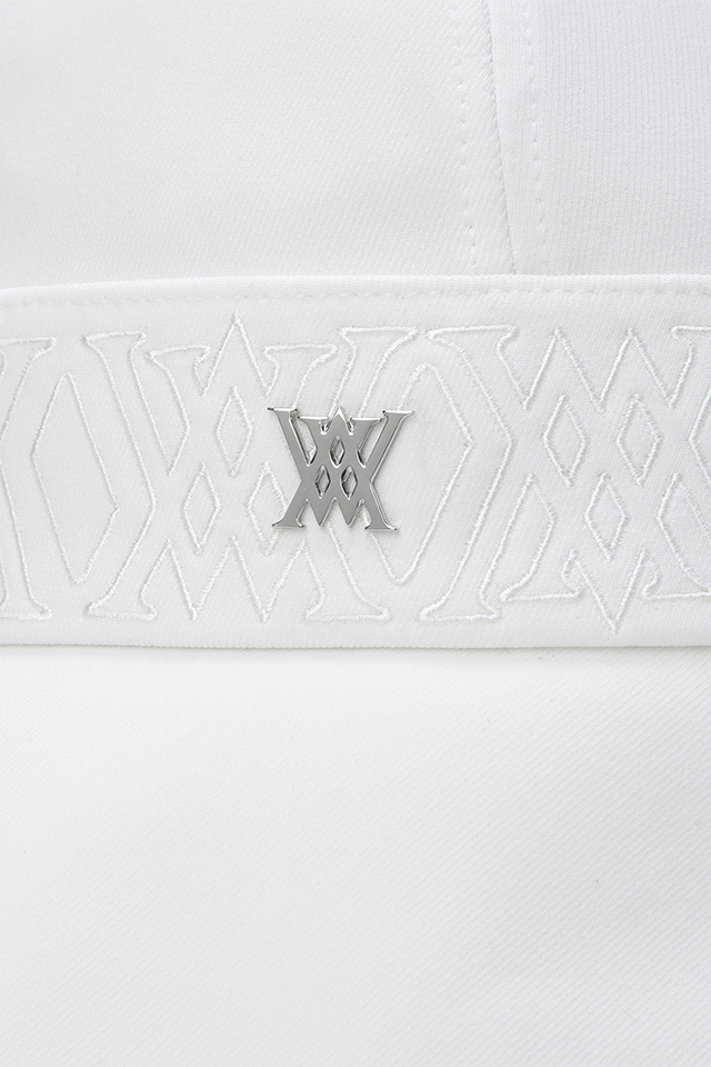 Women's Wide Hat - White