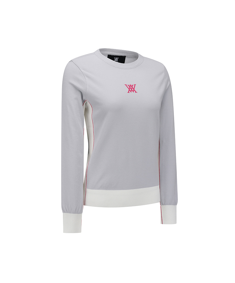 Women's FA Round Sweater - Grey
