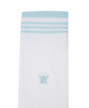 Women's Stripe Knee High Socks - Off White