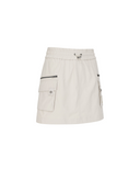 Women's FA Banded Cargo A Line Skirt - Light Beige