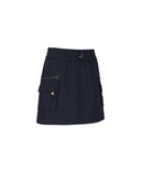 Women's FA Banded Cargo A Line Skirt - Navy