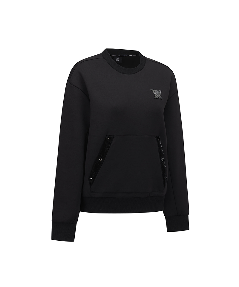 Women's FA Pocket Sweatshirt - Black