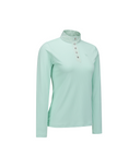 Women's FA High Neck Long T-Shirt - Mint
