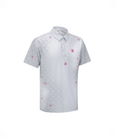 Men's SM Gradation Pattern Short T-Shirt - Light Grey