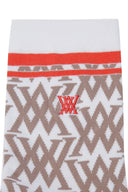 Women's Suit Medium Neck Socks - Beige