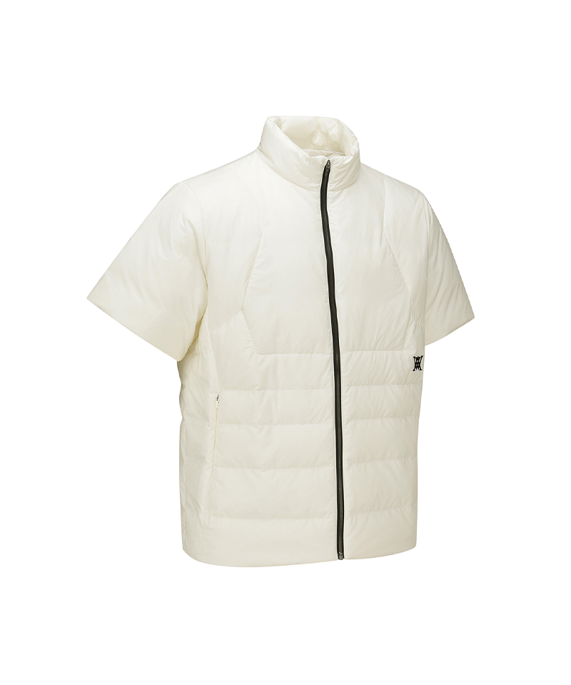 Men's WI Short Sleeve Down Jacket - Cream