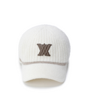 Unisex Allover Knit Cap - Off White