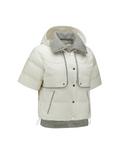 Women's WI Short Sleeve Down Jacket - Ivory