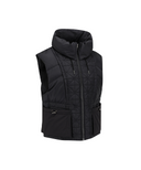Women's WI High Neck Down Vest - Black