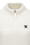 Women's WI Half Zip Sweater - Cream