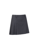 [Signature] Women's Side Pleated SQ - Charcoal Grey