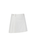 [Signature] Women's Side Pleated SQ - Off White