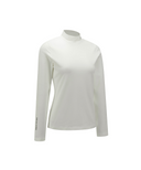 Women's WI Essential High Neck Baselayer - Ivory