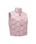 Women's WI Logo Pattern Vest - Red