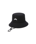 Unisex International Crown Bucket Hat - Black