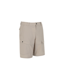 Men's Incision Pocket Half Pants - Beige