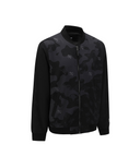 Men's Pattern Blocked Jacket - Black