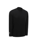 Men's Cooling Mock Neck Baselayer - Black