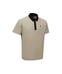 Men's Hybrid Solid T-Shirt - Beige