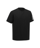 Men's Solid Round Short Sleeve T-Shirt - Black