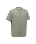 Men's Solid Round Short Sleeve T-Shirt - Light Khaki