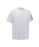 Men's Solid Round Short Sleeve T-Shirt - White