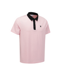 Men's Back Contrast T-Shirt - Light Pink