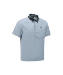 Men's Camo Point Short T-Shirt - Grey