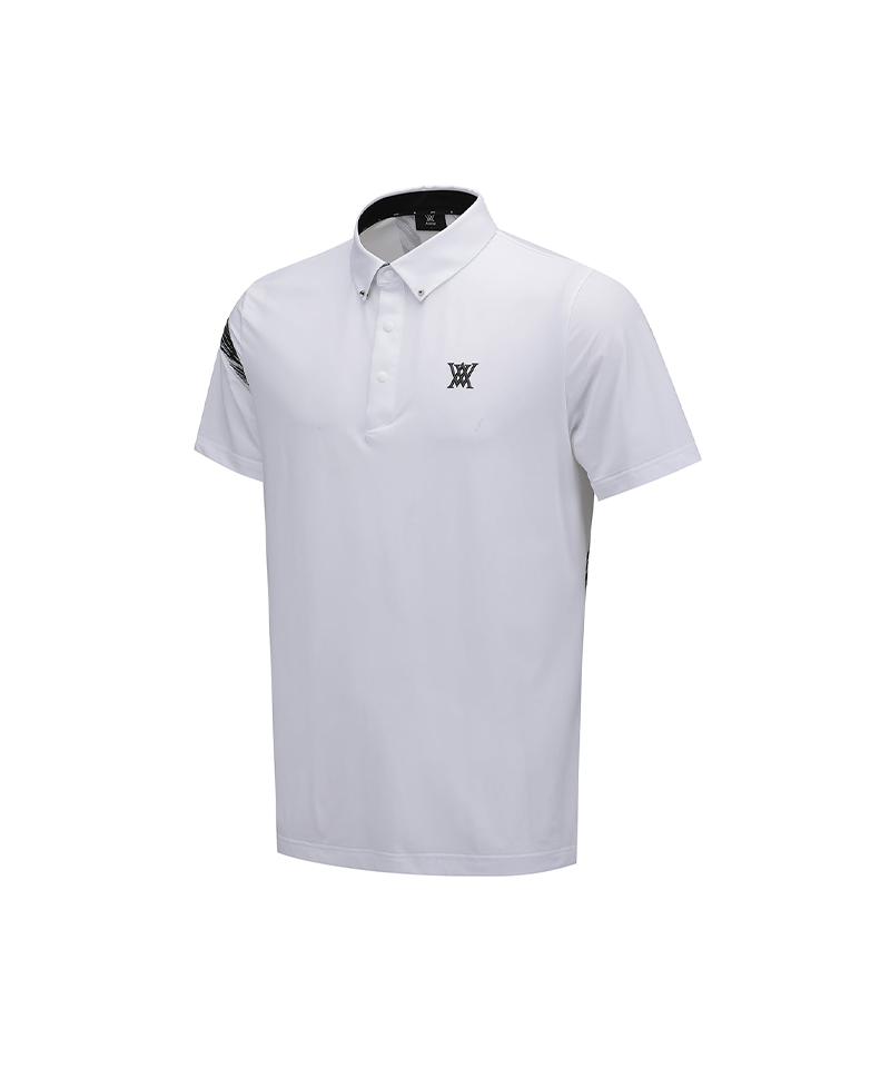 Signature] Men's Logo Short T-Shirt - White – Anew Golf USA