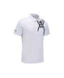 [Signature] Men's Logo Point Short T-Shirt - White