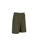 Women's Cargo A Line Half Pants - Dark Khaki