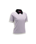 Women's Contrast Collar Sweater - Lavender