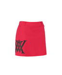 Women's Out Pocket H Line Skirt - Red