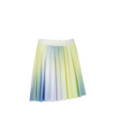 Women's Aurora Pleats Skirt - Lime
