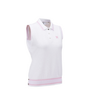 Women's Solid Sleeveless - White
