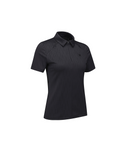Women's Solid Back Zip T-Shirt - Black