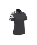 Women's Tech Performance Polo T-Shirt - Black
