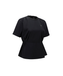 Women's Layered Anorak T-Shirt - Black