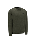 Men's SP Cashmere Round Sweater - Khaki