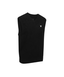 Men's Camo Jacquard Knit Vest - Black