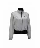 Women's Metallic Jacket - Silver