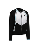 Women's Round Knit Cardigan - Black