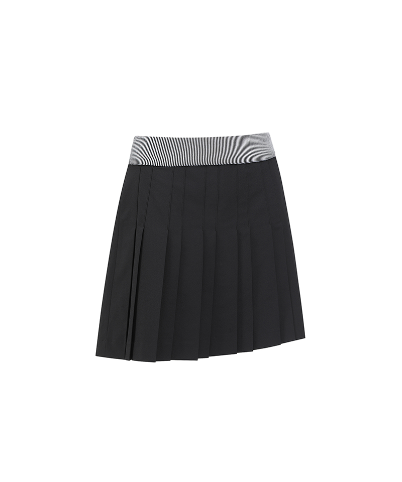 Women's Essential Pleats Skirt - Black – Anew Golf USA