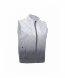 Women's Check Pattern Vest - Light Grey