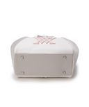 Unisex Two Tone Tote Bag - Ivory