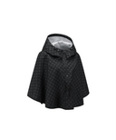 Women's Logo Dot Rain Cape - Black