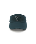 Women's Essential Ribbon Visor - Dark Green