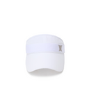 Women's Paisley Block Visor - White